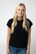 Load image into Gallery viewer, Kelly Knitted Top - Black