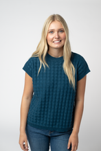 Load image into Gallery viewer, Kelly Knitted Top - Teal