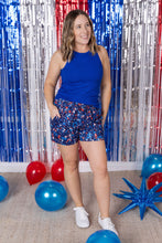 Load image into Gallery viewer, Jamie Shorts - Navy Star Mix