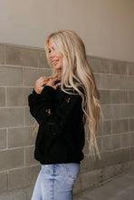 Load image into Gallery viewer, University Hoodie- Love Story Black