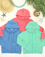 Load image into Gallery viewer, Fullzip Hoodie - Aquamarine