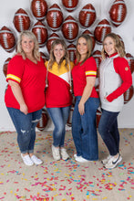 Load image into Gallery viewer, GameDay Tessa Short Sleeve Top - Kansas City