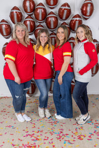 GameDay Tessa Short Sleeve Top - Kansas City