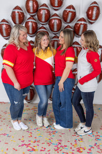 GameDay Tessa Short Sleeve Top - Kansas City