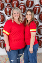 Load image into Gallery viewer, GameDay Tessa Short Sleeve Top - Kansas City