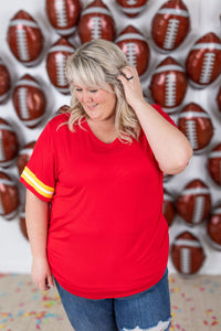 GameDay Tessa Short Sleeve Top - Kansas City