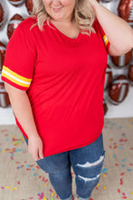 Load image into Gallery viewer, GameDay Tessa Short Sleeve Top - Kansas City