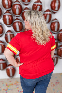 GameDay Tessa Short Sleeve Top - Kansas City