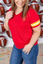 Load image into Gallery viewer, GameDay Tessa Short Sleeve Top - Kansas City
