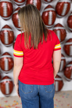 Load image into Gallery viewer, GameDay Tessa Short Sleeve Top - Kansas City