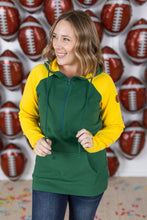 Load image into Gallery viewer, GameDay Halfzip Hoodie - Green Bay