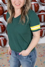 Load image into Gallery viewer, GameDay Tessa Short Sleeve Top - Green Bay