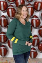 Load image into Gallery viewer, GameDay Larissa Long Sleeve Top - Green Bay