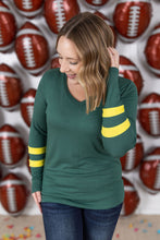 Load image into Gallery viewer, GameDay Larissa Long Sleeve Top - Green Bay