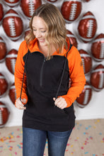 Load image into Gallery viewer, GameDay Halfzip Hoodie - Cincinnati