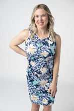 Load image into Gallery viewer, Mariah Ribbed Dress - Daisy Blues