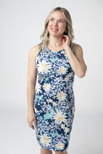 Load image into Gallery viewer, Mariah Ribbed Dress - Daisy Blues