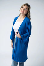 Load image into Gallery viewer, Ellie Cover-Up Kimono - Blue