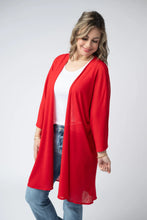 Load image into Gallery viewer, Ellie Cover-Up Kimono - Red
