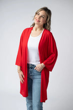Load image into Gallery viewer, Ellie Cover-Up Kimono - Red