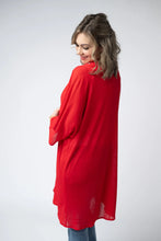 Load image into Gallery viewer, Ellie Cover-Up Kimono - Red