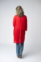 Load image into Gallery viewer, Ellie Cover-Up Kimono - Red