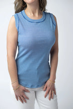 Load image into Gallery viewer, Morgan Micro Striped Tank - Blue