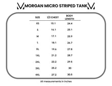 Load image into Gallery viewer, Morgan Micro Striped Tank - Blue