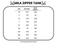Load image into Gallery viewer, Mila Zipper Tank - Red