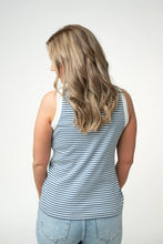 Load image into Gallery viewer, Classic Tank - Blue and White