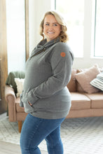 Load image into Gallery viewer, Classic ZipCowl Sweatshirt - Charcoal