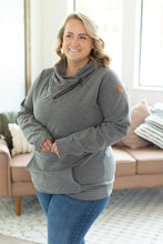 Load image into Gallery viewer, Classic ZipCowl Sweatshirt - Charcoal