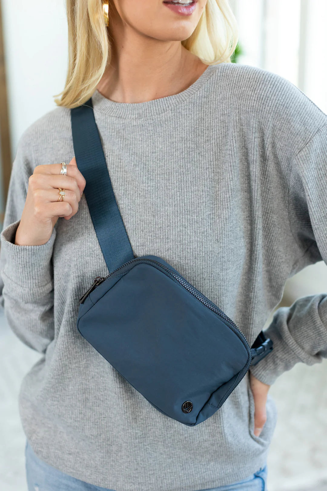 Bum Bags - Slate Blue