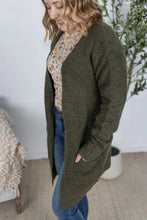 Load image into Gallery viewer, Madison Cozy Cardigan - Dark Olive