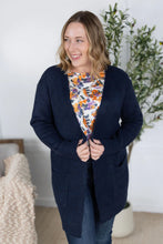 Load image into Gallery viewer, Madison Cozy Cardigan - Navy