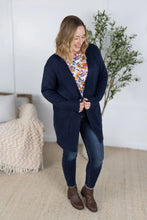 Load image into Gallery viewer, Madison Cozy Cardigan - Navy
