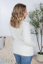 Load image into Gallery viewer, Geometric Button Snap Pullover - Oatmeal