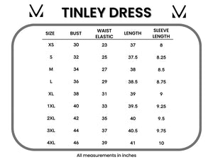 Tinley Dress - Navy Dot