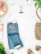 Load image into Gallery viewer, Ava Tank- White