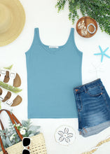Load image into Gallery viewer, Kennedy Tank - Dusty Blue