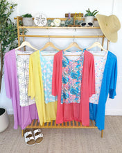 Load image into Gallery viewer, Ellie Cover-Up Kimono - Sunkissed Coral