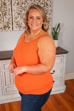 Load image into Gallery viewer, Lexi Lace Tank - Orange