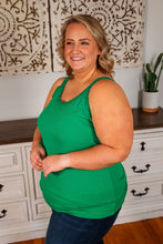 Load image into Gallery viewer, Lexi Lace Tank - Green
