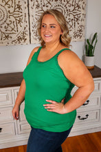 Load image into Gallery viewer, Lexi Lace Tank - Green
