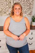 Load image into Gallery viewer, Lexi Lace Tank - Light Grey