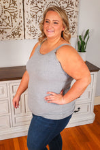 Load image into Gallery viewer, Lexi Lace Tank - Light Grey