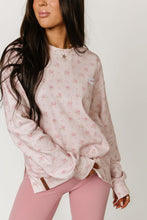 Load image into Gallery viewer, University SideSlit Pullover - Tea Rose