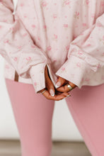 Load image into Gallery viewer, University SideSlit Pullover - Tea Rose