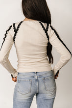 Load image into Gallery viewer, Laced In Love Long Sleeve - Cream