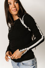Load image into Gallery viewer, Laced In Love Long Sleeve - Black